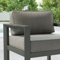 thumbnail image 6 of Homestyles Grayton 2-Piece Contemporary Aluminum & Fabric Chair in Gray, 6 of 10
