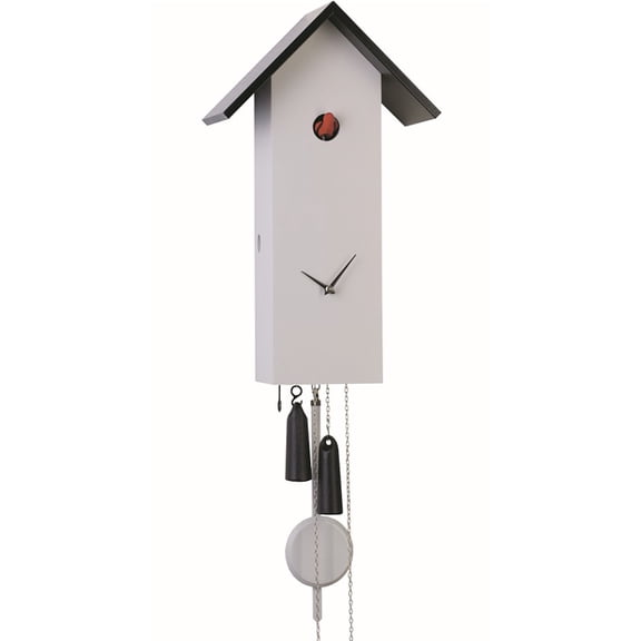 Modern cuckoo clock Simple line, 8 day running time