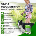 thumbnail image 6 of PINGKO Outdoor Multi-Function Portable Sport Pedometer Step/Distance/Calories/Counter - Green, 6 of 10
