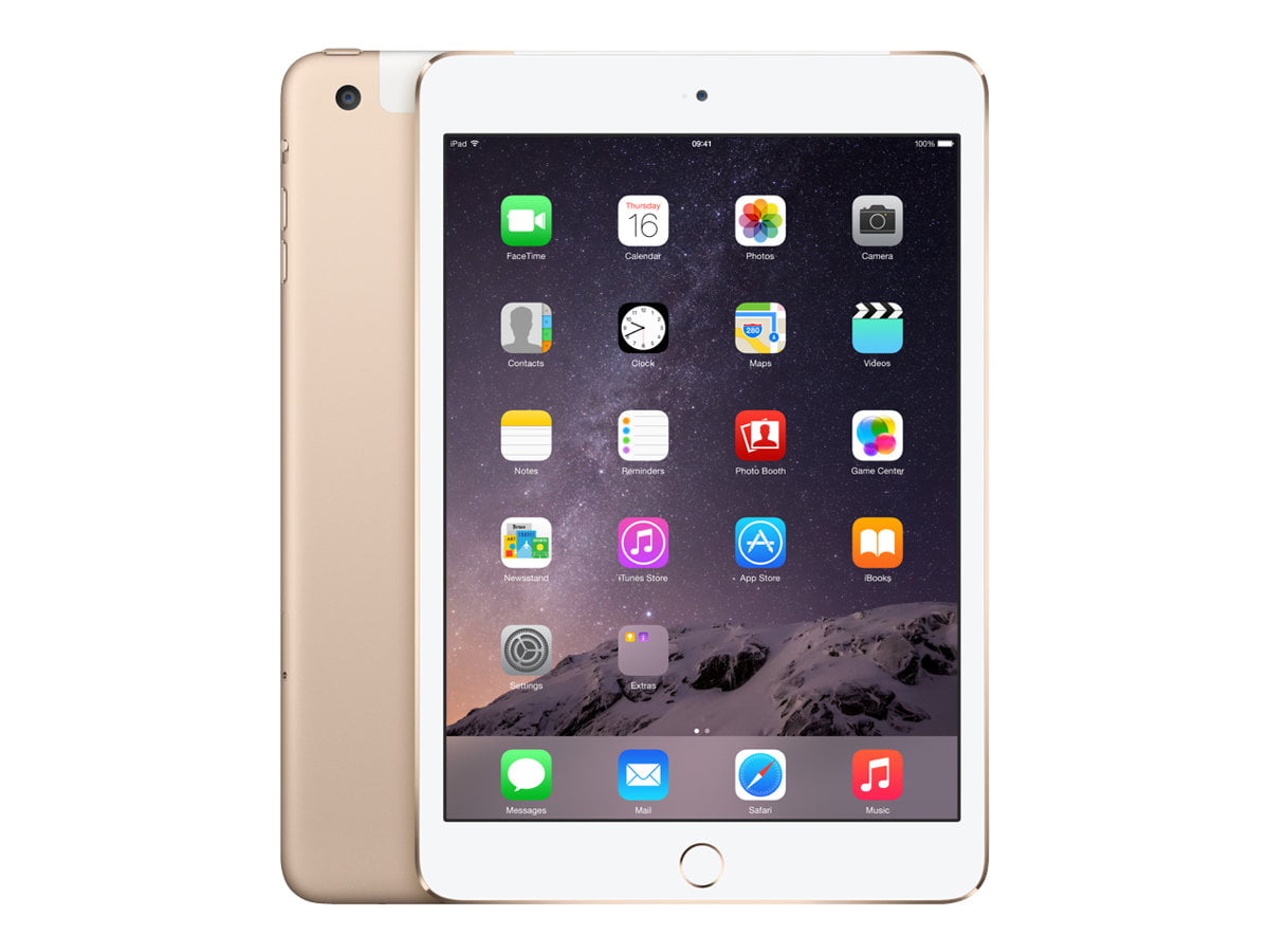 Apple iPad mini 4 Wi-Fi + Cellular - 4th generation - tablet - 128