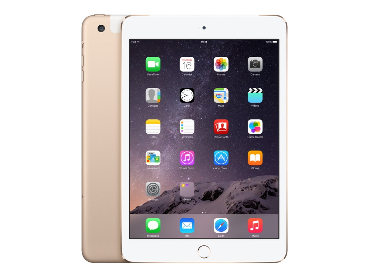 Apple iPad mini 4 Wi-Fi + Cellular - 4th generation - tablet - 128