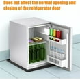 thumbnail image 6 of Tutuviw Mini Fridge Silicone Mat with Raised Edge 23.6''x23.6" Under Refrigerator Floor Protector Mat Prevent Water Leakage and Floor Damage from Elecrical Equipment Drip Pan Tray Protect(Black), 6 of 7