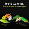 thumbnail image 4 of Floating Soft Frog Bait with Super Hook - 6cm 13g Artificial Lure Lifelike High Toughness Tackle Tool Flexible Hollow Design Fish Lure for Pond Lakes, 4 of 8