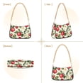 thumbnail image 7 of FORMRS Womens Shoulder Bag with Chain Strap Clutch Purse Cute Tote Handbag, Apple Leaves Pattern, 7 of 7