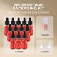 thumbnail image 4 of Frascos goteros de vidrio de 10 ml, kit de 12 unidades resistente a fugas, 4 of 7