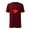 Wine, variant on RKSTN Mens Shirts Short Sleeve Valentine's Day Short Sleeve Devil Horn Printing Round Neck Pullover T Shirt Blouse Hawaiian Shirts for Men