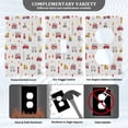 thumbnail image 3 of Light Switch Cover Switch Plate Outlet Cover Plug Cover for Electrical Toggle Switch Red Fiery Awesome Patterns, 3 of 6