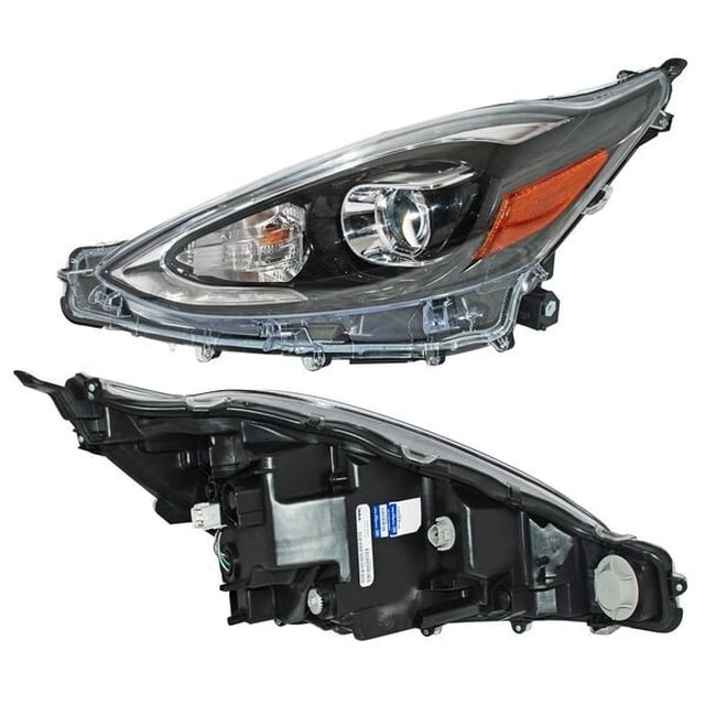 Faro Principal Toyota Prius C 2018 A 2019 TYC Lado Conductor Con leds