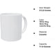 thumbnail image 5 of Tazas Taza de café de cerámica de 11 oz para ser tu XX Parece ser un regalo suficiente Taza de café novedosa Taza de cerámica, 5 of 6