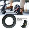 thumbnail image 6 of Dreamhall 10inch 255x80/10X3(80/65-6) Thickened Tire Inner Tube for ZERO Electric Scooter Black, 6 of 6
