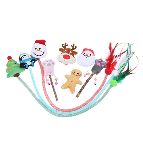 Cat Puppy Plush Ball Doll Interactive Teething Toy Bite Resistance Pet Supplies