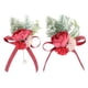 thumbnail image 1 of Ramilletes para novios, novias y damas de honor, pulseras para decoración de ceremonias, flores rojas para fiestas de bodas, 1 of 8