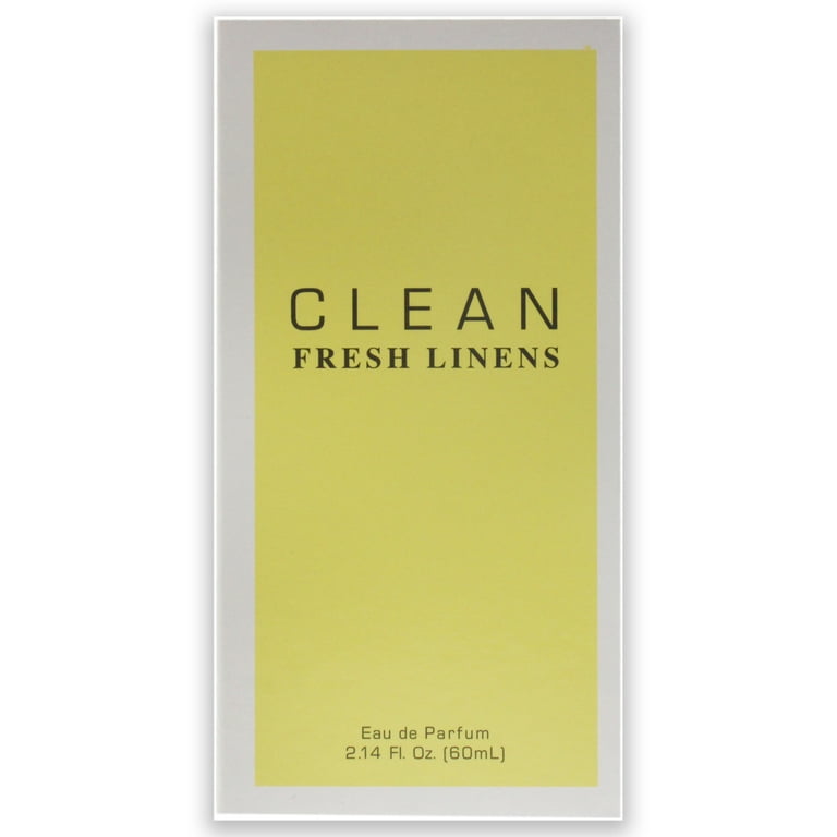 Clean Fresh Linens Eau De Parfum Spray (Unisex) By Clean - 2.14 oz Clean Fresh Linens Eau De Parfum Spray (Unisex) By Clean - 2.14 oz