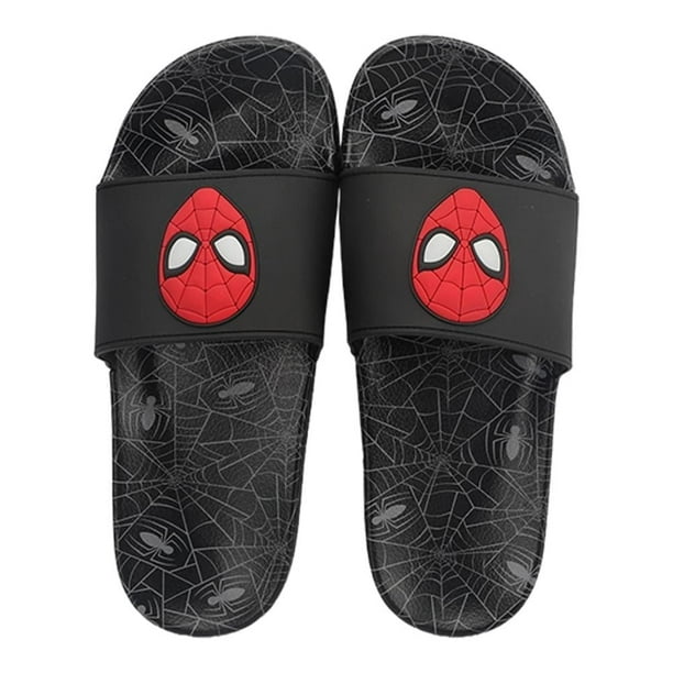 Sandalias Spiderman para Hombre Estilo Slip On, Con Diseño original