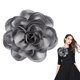 thumbnail image 1 of Polyester Flower Brooches with Platinum Tone Iron Pins Silver 180mm, 1 of 5