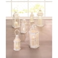 thumbnail image 3 of Gallery of Light 10018351 Moroccan Inspiration Lantern, Large - White, 3 of 3