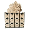 thumbnail image 2 of Calendario De Adviento De Madera De Navidad Rellable Para Festival Regalo De perfke Calendario de adviento, 2 of 8