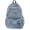 【light Blue】, variant on Vintage Distressed Denim Backpack for Women & Men, Y2K Preppy Aesthetic Casual Daypack, Lightweight Retro Travel Rucksack (【Black】)