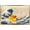Gold Framed Version, variant on Rubber Duck - Great Wave Wall Poster, 14.725" x 22.375"