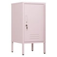 thumbnail image 4 of AKDSteel Metal Locker Nightstand with Shelf,Single Door Lockable Metal End Table,Modern Bedside Table, Versatile Side Cabinet for Bedroom, Living Room, or Office, 4 of 6