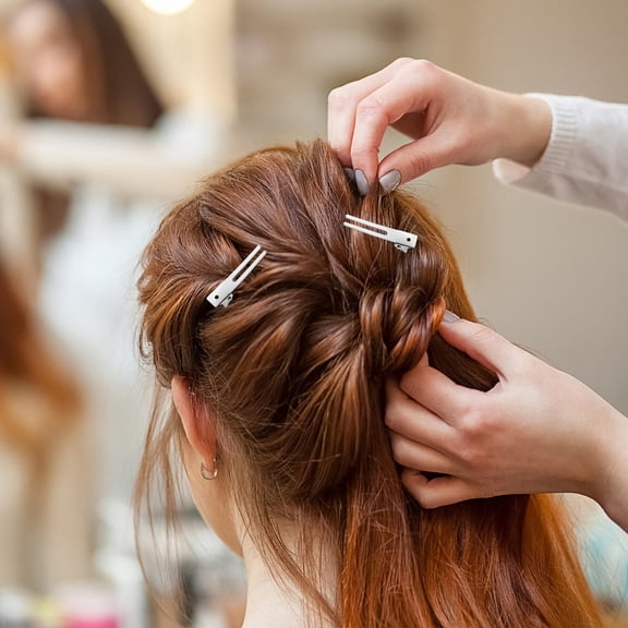 WRITWAA 50pcs Hair Extension Clips for Women, Salon Quality Hair Styling Clips, and Easy to Use