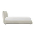 thumbnail image 4 of Lexicon Linna Chenille Upholstery California King Platform Bed in Beige, 4 of 12