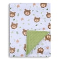 thumbnail image 1 of Manta para bebé Donsonny Soft Minky 76x102 cm Little Bear, 1 of 6
