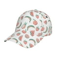 thumbnail image 2 of Baseball Cap, Pink Fruit A Trucker Hats Women Dad Hat For Workouts - Baseball Hat Adjustable Size, 2 of 2