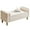 45.7"-Beige, variant on Furniliving Storage Ottoman Bench Button Tufted End of Bed Bench Storage Bench for Bedroom, Light Gray