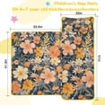 thumbnail image 5 of Pioneer Flower Floral Print Pattern Toddler Nap Mats for Kids Preschool,Sleeping Mat Bag or Kids,Toddler Sleeping Bag,Toddler Nap Mat or Daycare, 5 of 6