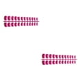 thumbnail image 3 of Jumpingount 24 piezas de uñas prensadas sólidas en forma cuadrada de longitud media DIY elegantes uñas de personalidad que no destiñen para veinte 2Conjunto, 3 of 6