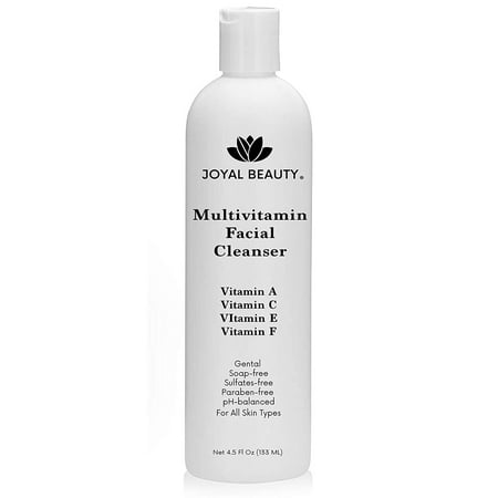 Best Face Wash-Multi Vitamin Facial Cleanser for Women Man. Gentle Face Cleanser with Vitamin C,Vitamin E,Vitamin A,Vitamin F. Best Anti-aging Non-drying SLS-free Face Wash for All Skin (The Best Cleanser For Dry Skin)
