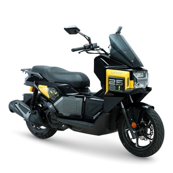 MOTOCICLETA LETBE SCOOTER MECHA 200 NEGRO 2026