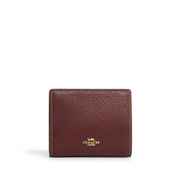 Coach X Peanuts Women's Snap Wallet with Snoopy Lights Motif