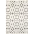 thumbnail image 6 of nuLOOM Chia Modern Moroccan Tasseled Area Rug, 5' 3" x 7' 7", Chia Beige, 6 of 9