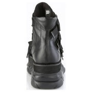 Demonia NEPTUNE-68 Mens 3 Platform Buckles Ankle Boots with Rubber Claws