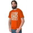 thumbnail image 5 of Cool Best Dad Ever Father's Day Men's Graphic T Shirt Tees Brisco Brands S, 5 of 6