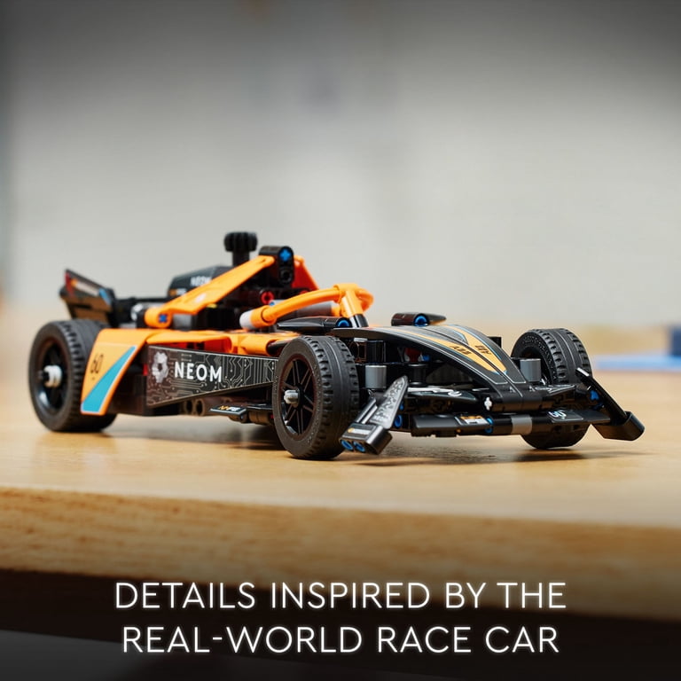 Free Shipping! LEGO NEOM McLaren Formula E Race Car Toy Set with
