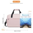 thumbnail image 3 of Bolsa de viaje Kono 20L rosa 40x25x20 cm para cabina, 3 of 9