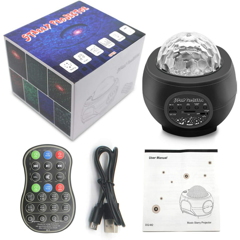Dropship 1 Set LED Water Pattern Starry Sky Light; Remote Control Aurora  Projection Light; USB Plug-in Bedside Atmosphere Light; Small Magic Ball  Stage KTV Hotel Laser Light to Sell Online at a