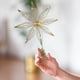 thumbnail image 5 of Estrella decorativa para la punta del árbol de Navidad, con iluminación y efecto de estrella tridimensional., 5 of 6