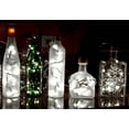 thumbnail image 3 of JZ-10 Light LED Christmas Mini Light Set, Outdoor Curtain Wreath Craft Bottle String Lights, Pure White, Non-Connectable, White Wire, 5 Feet, 3 of 4