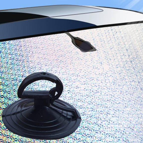 Car Sun Shade Windshield Protector Blocking Heat Reflective Suction Cup Design for Vehicle Interior Accessories