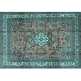 thumbnail image 1 of Ahgly Company Indoor Rectangle Persian Light Blue Traditional Area Rugs, 2' x 3', 1 of 4