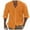 Orange, variant on Men's Linen Button Up Shirt For Foreign Trade Summer Beach Shirt Long Sleeved Plain Collar Spring And Summer Casual Daily Clothing