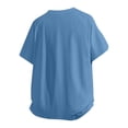 thumbnail image 5 of Mens Big & Tall Summer T-Shirts Plus Size M-4X Short Sleeve Tees Shirts for Men Casual Slim Crew Neck Basic Workout Tshirts Tops, 5 of 6