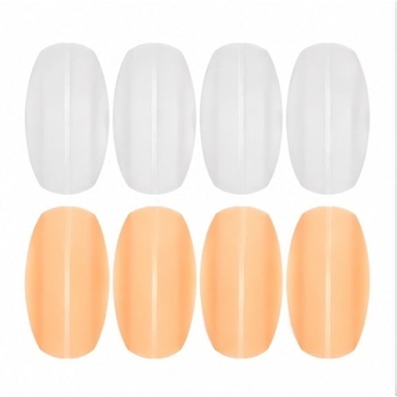 4 Pairs Women's Silicone Padded Bra Strap Cushions Removable Soft Shoulder Pads for Comfort Support