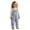 Blue-PXK4Z, variant on Spring and FAll Baby Korean Fashion Overalls Floral Embroidery Casual Sleeveless Cute And