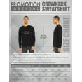 thumbnail image 5 of Spooky Vibes Cute Ghost Halloween Costume Crewneck Sweatshirt, 2XL, Red, 5 of 6