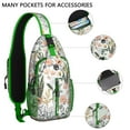 thumbnail image 2 of Tactical Camo Sling Backpack – Military Camouflage Crossbody Shoulder Bag with Woodland & Desert Patterns, Lightweight Water-Resistant Outdoor Daypack for Hunting, Hiking, and Travel, 2 of 6